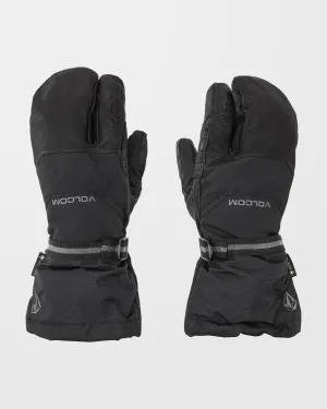 Gaaas Gore-Tex Trigger Mittens - Black