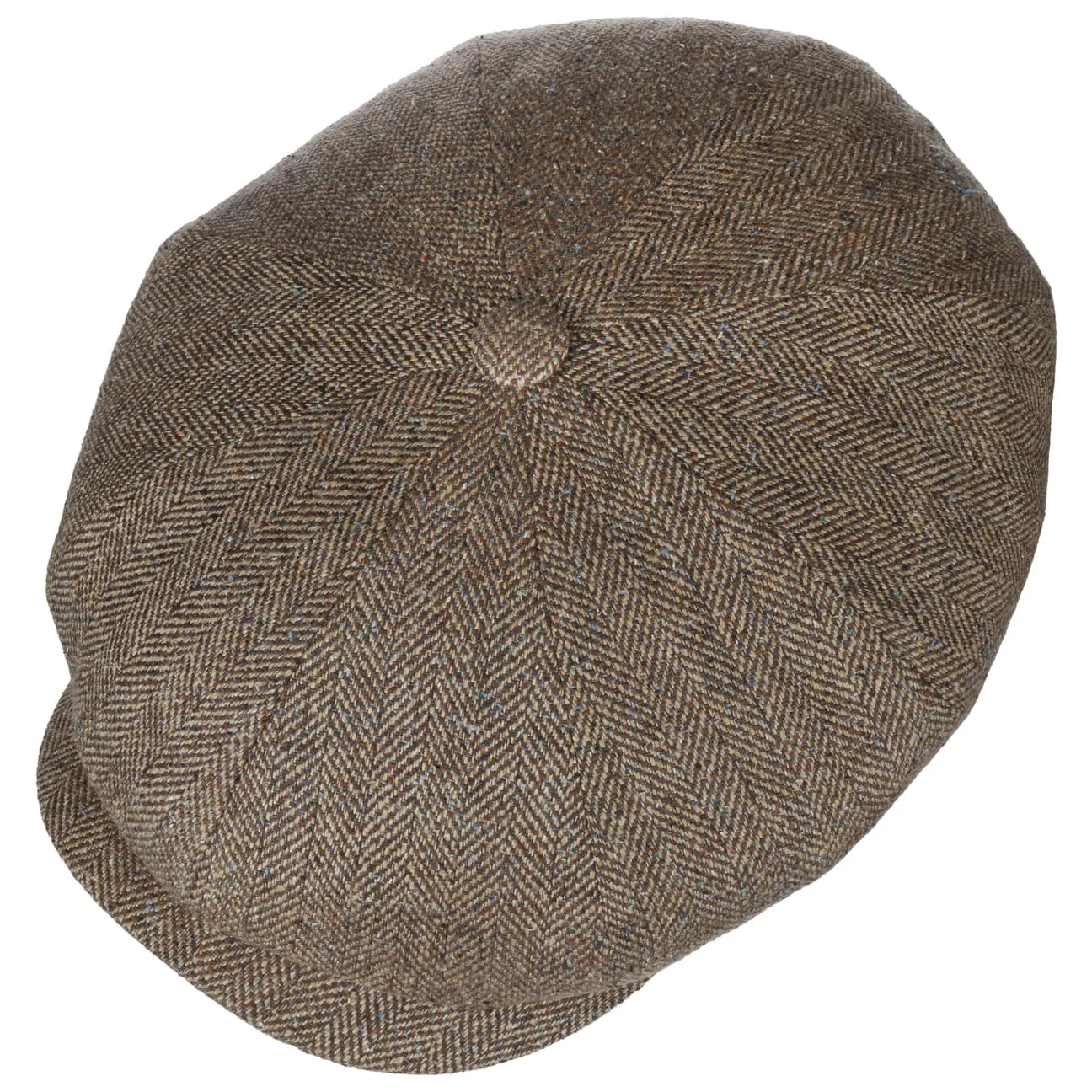 Hatteras Silk Newsboy Cap by Stetson