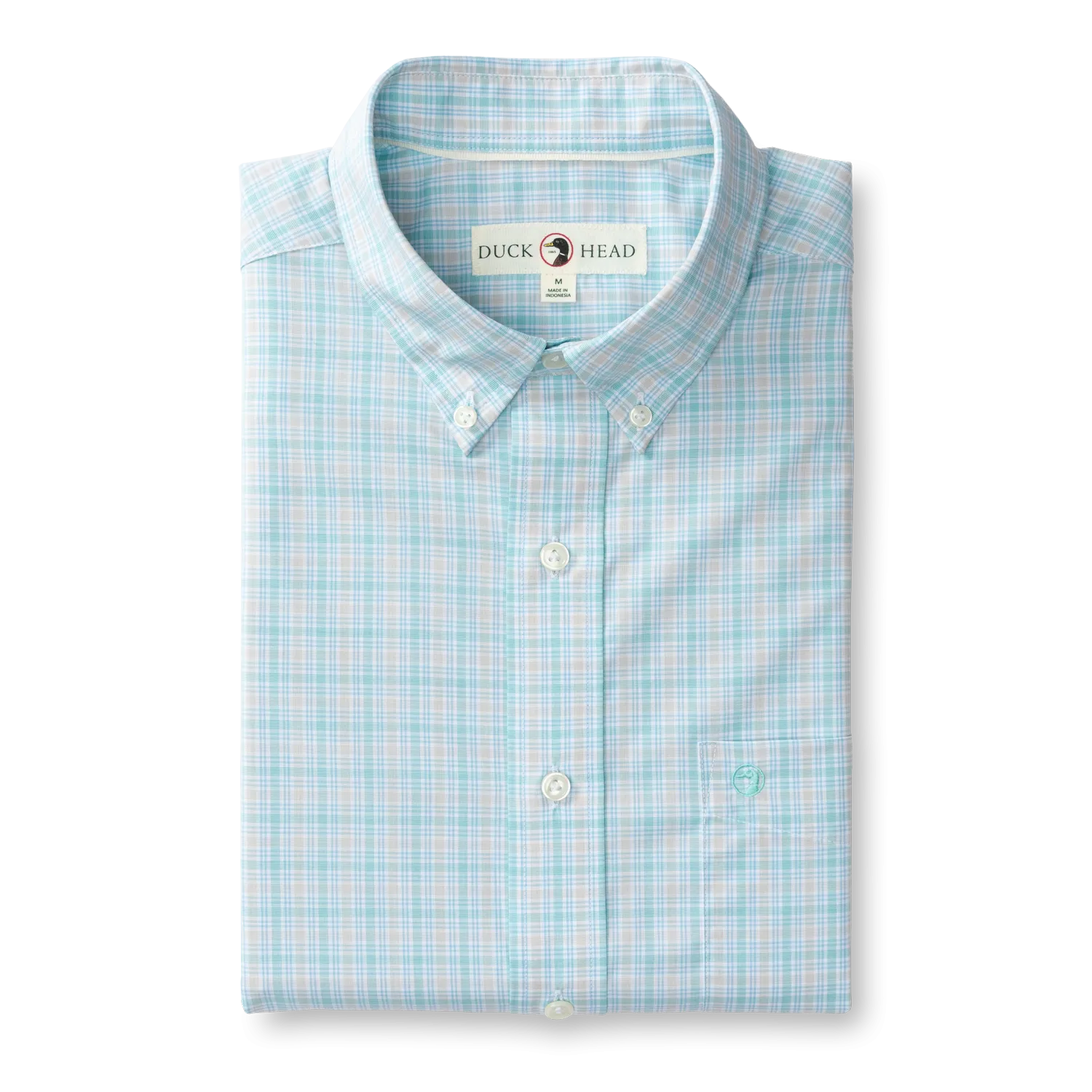 Performance Poplin Sport Shirt - Trent Plaid